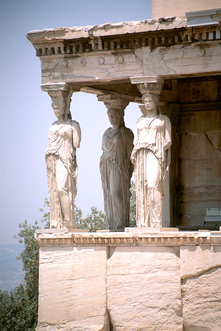 Erechtheion, Ruins